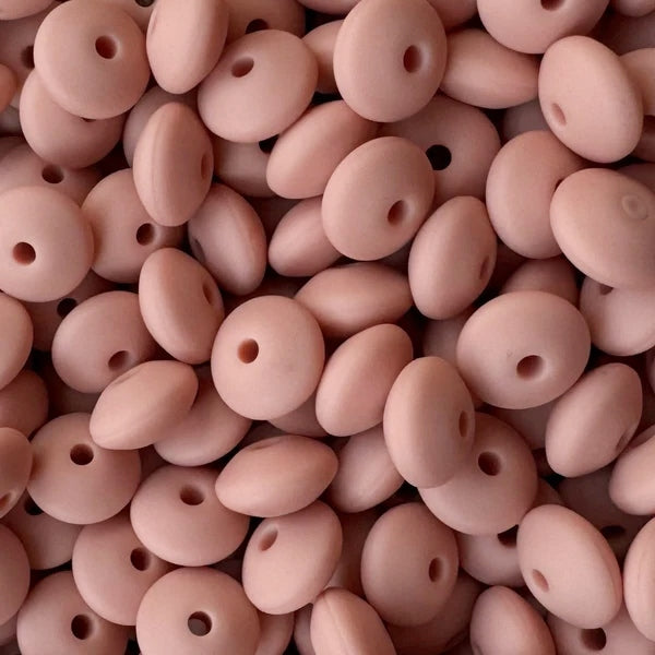 #74 12MM LENTIL DUSTY ROSE (1ct)