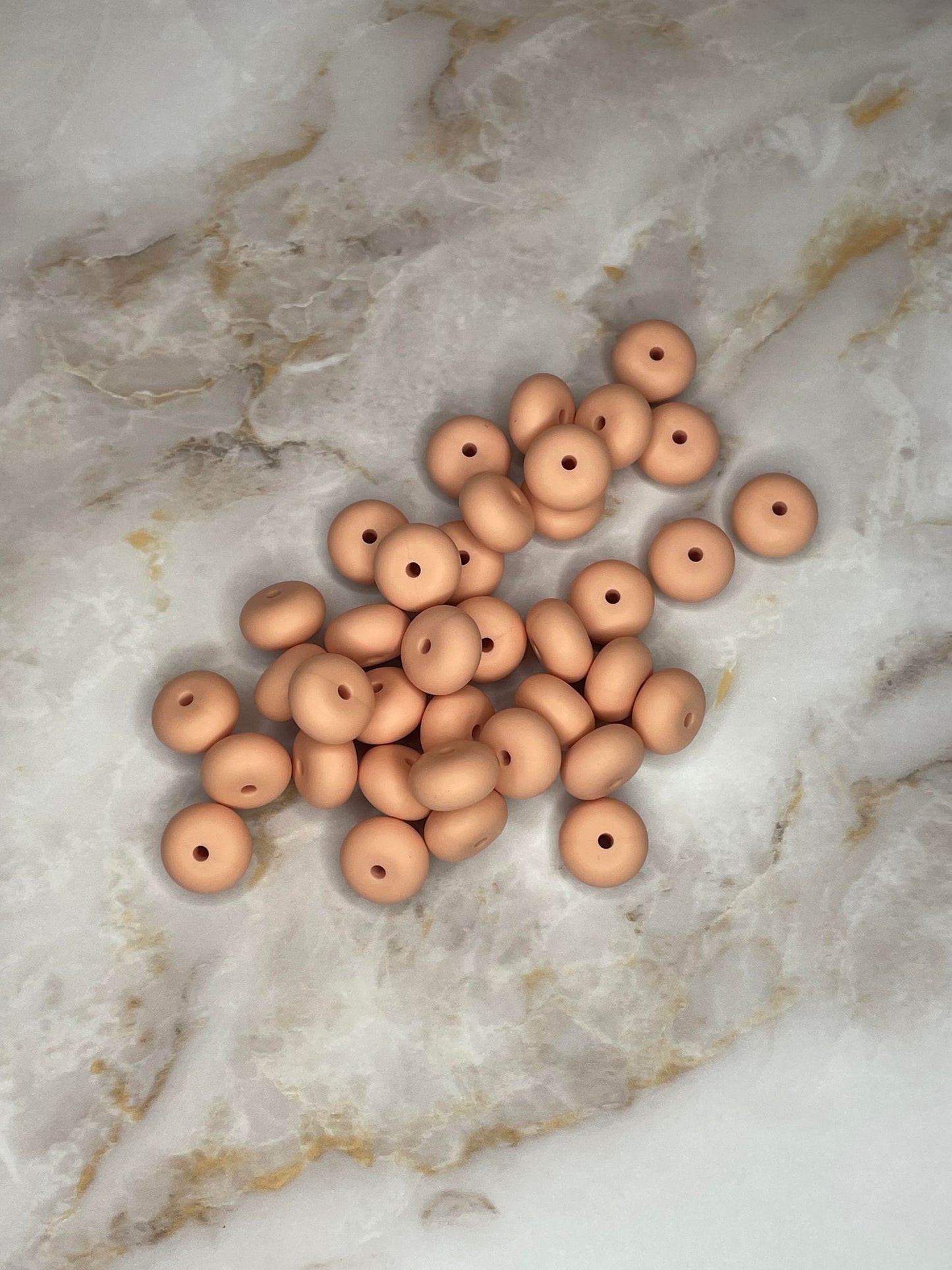 14MM ABACUS BEAD BALLET SLIPPERS #84