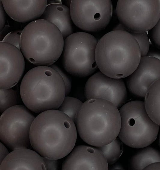 #174 DARK COFFEE 15MM SOLID (1ct)