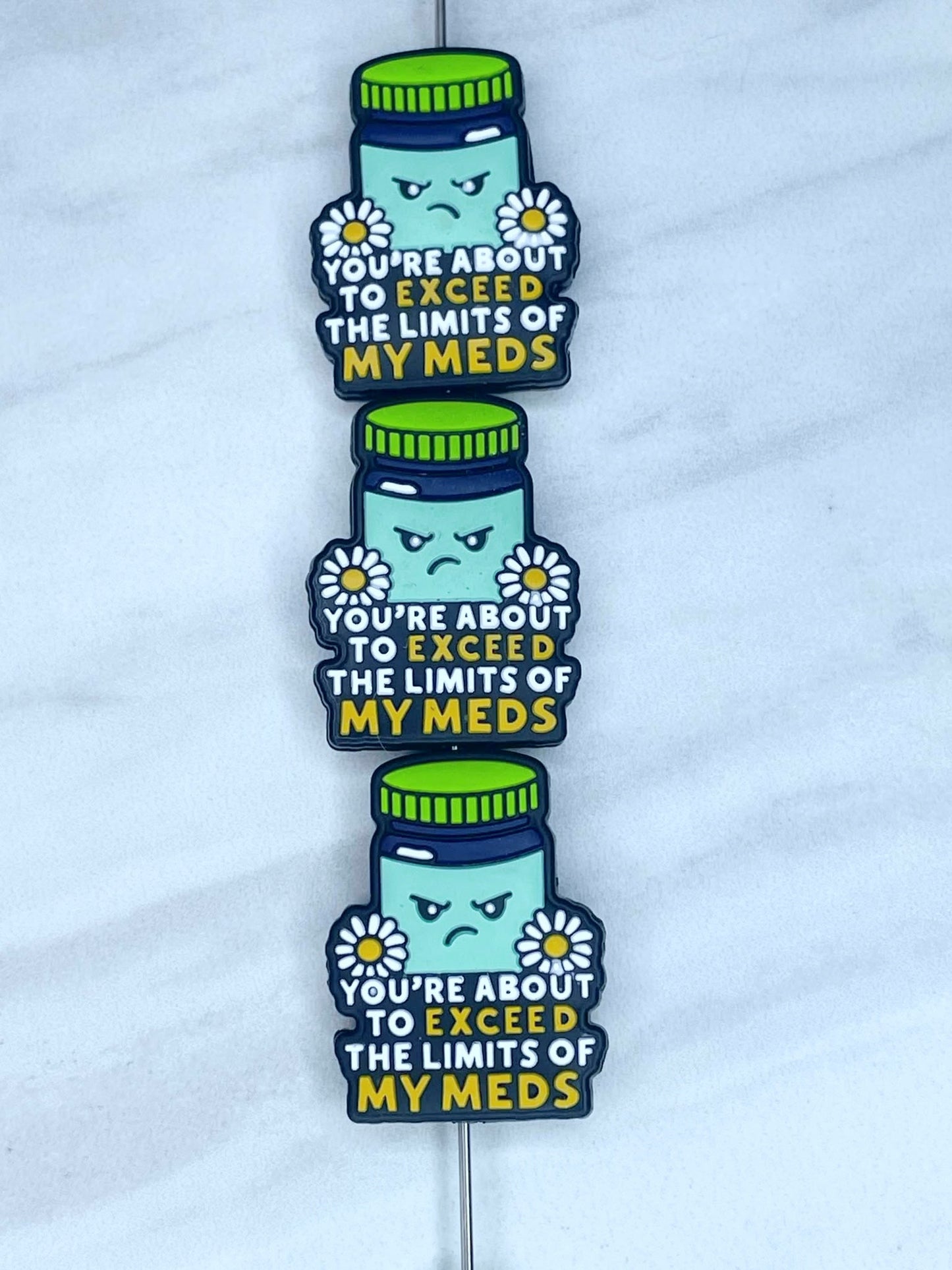 YOU'RE ABOUT TO EXCEED THE LIMIT OF MY MEDS SILICONE FOCAL D44 (1ct)