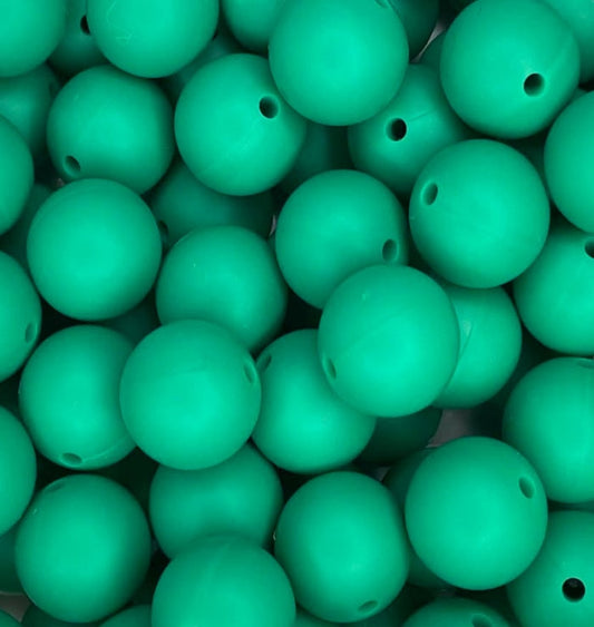 #207 PEACOCK 15MM SOLID (1ct)