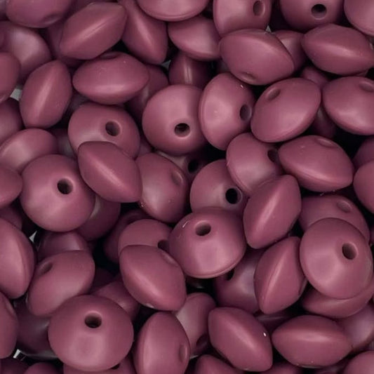 #260 12MM LENTIL WINE BERRY (1ct)