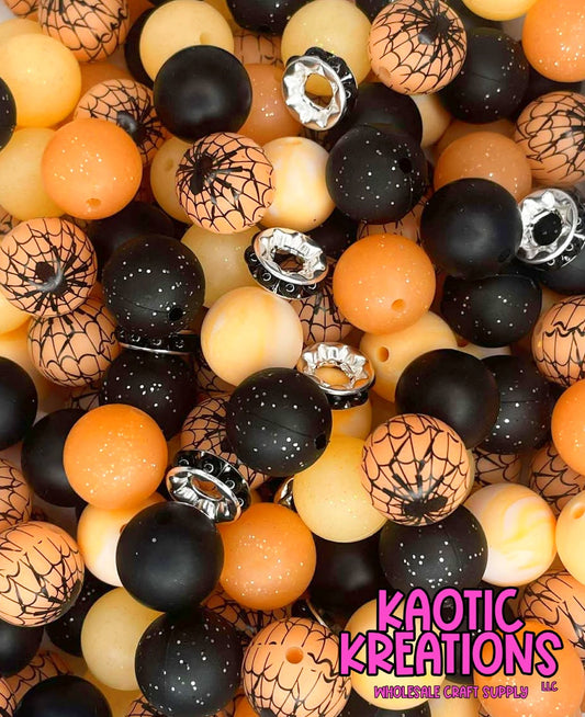 *KAELANN'S KREATION* SILICONE BEAD MIX #15 (28ct)