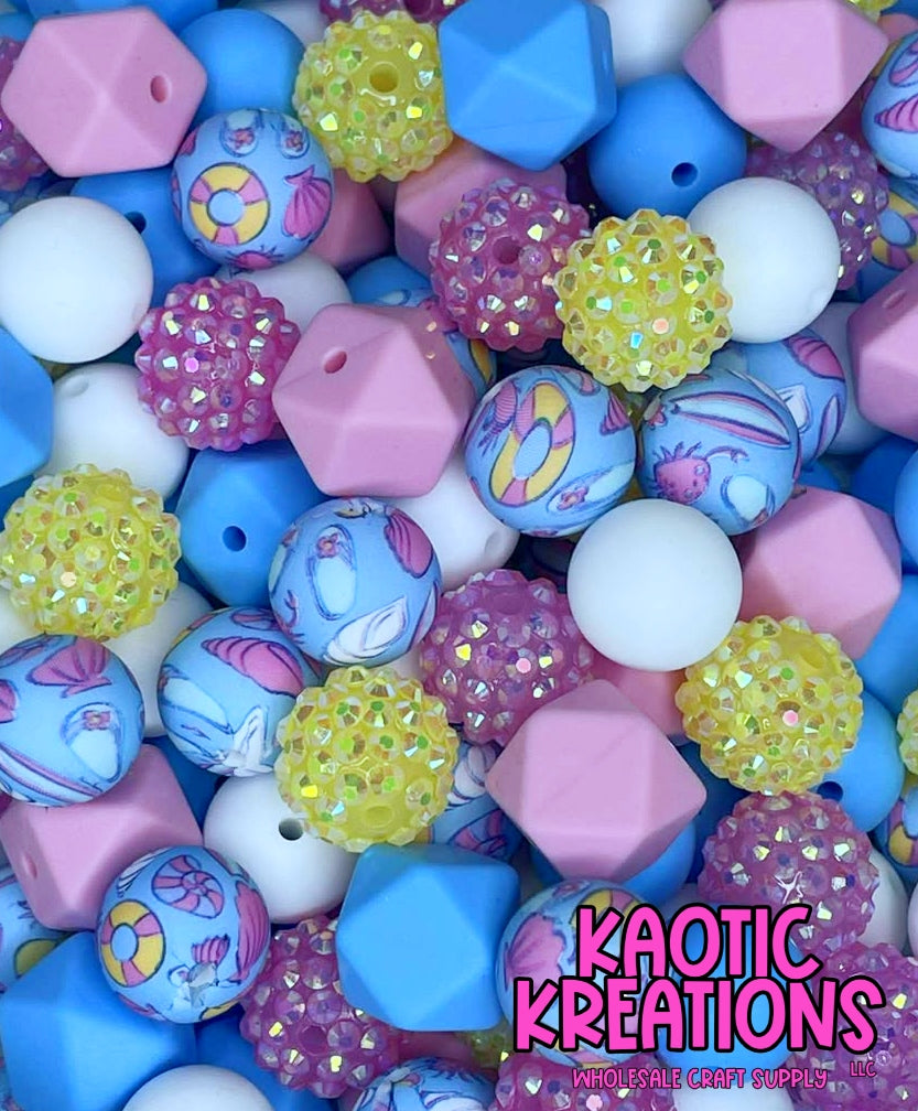 *KAELANN'S KREATION* BEACH DAY BEAD MIX #13 (40ct)