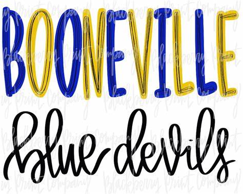 BOONEVILLE BLUE DEVILS LOGO 2 ~ 20 oz TUMBLER