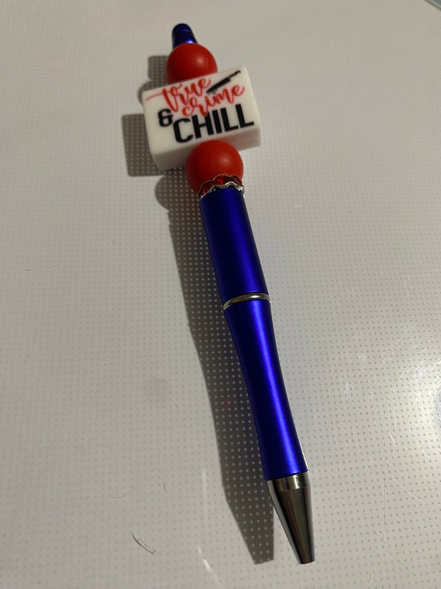 “True Crime & Chill” pen - 3
