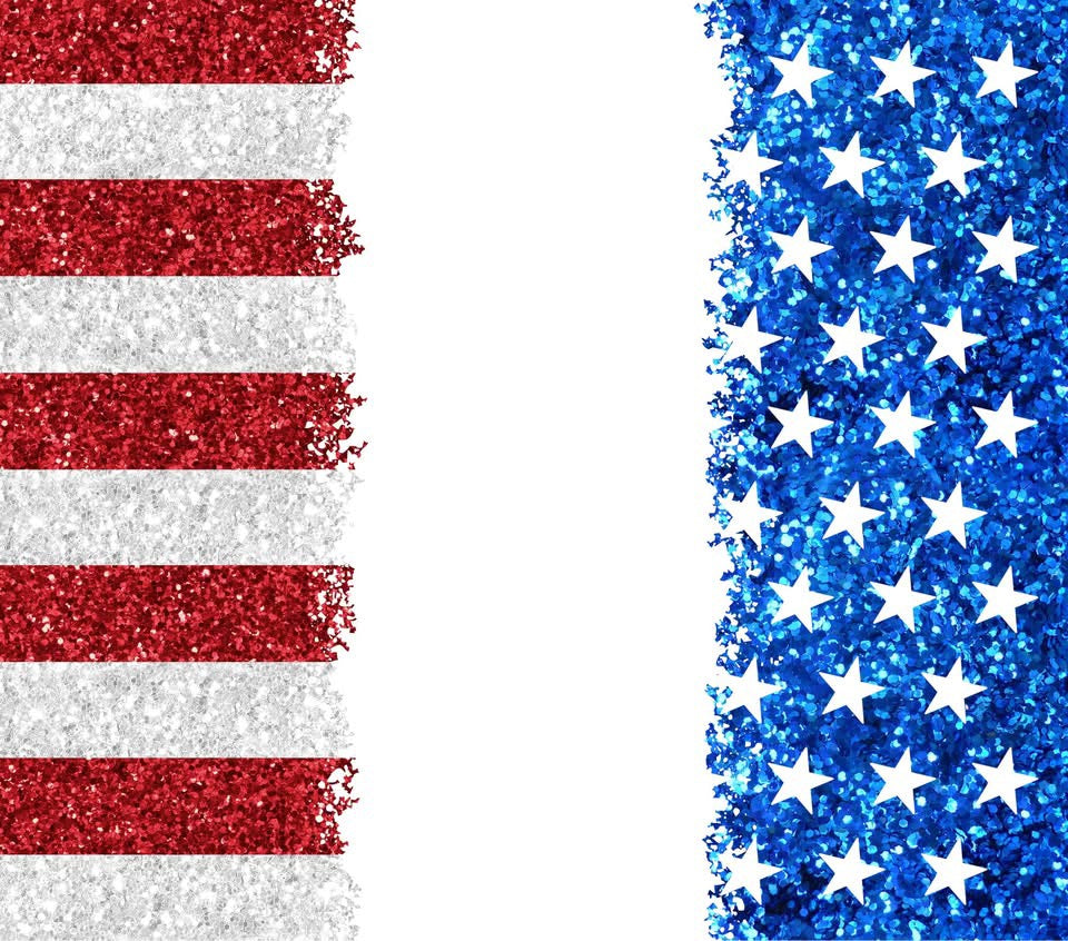 20 oz Tumbler - American Flag Personalized- 2