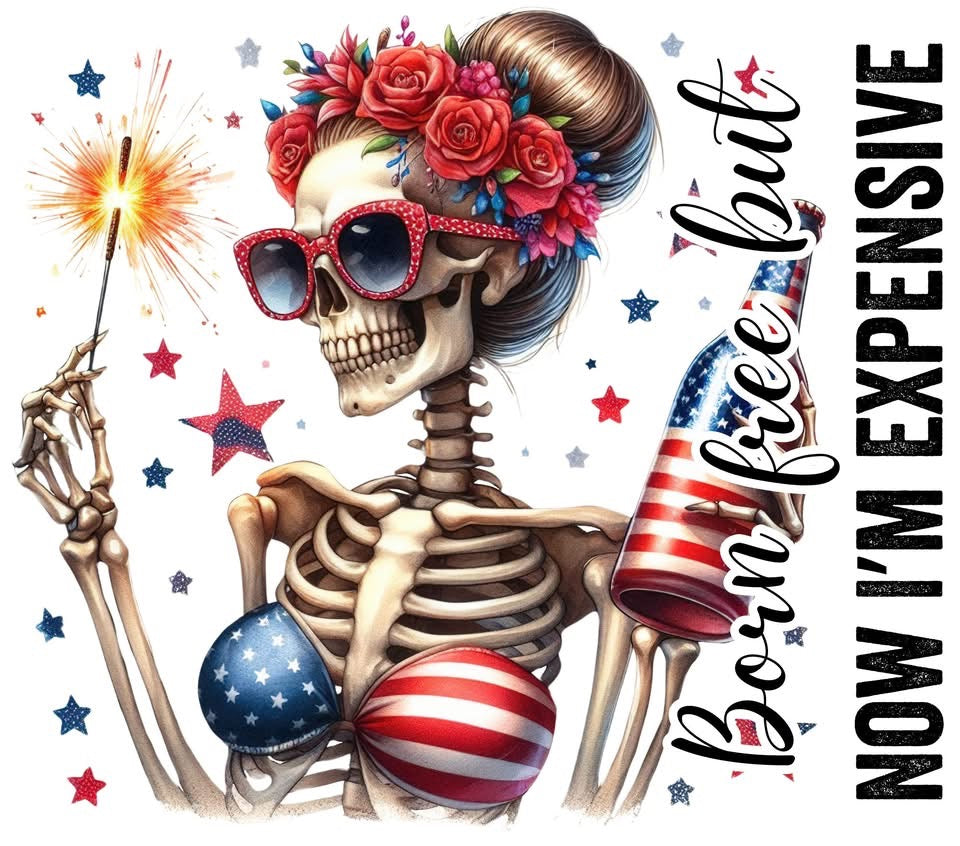 20 oz Tumbler - “Born Free but Now I’m Expensive”