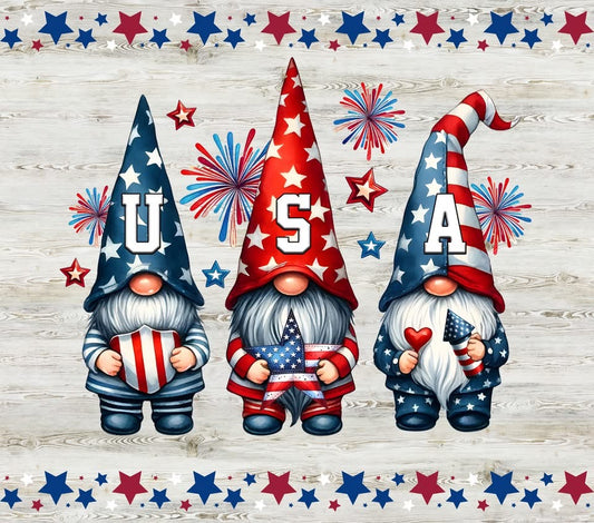 20 oz Tumbler - Gnome U.S.A. - 2