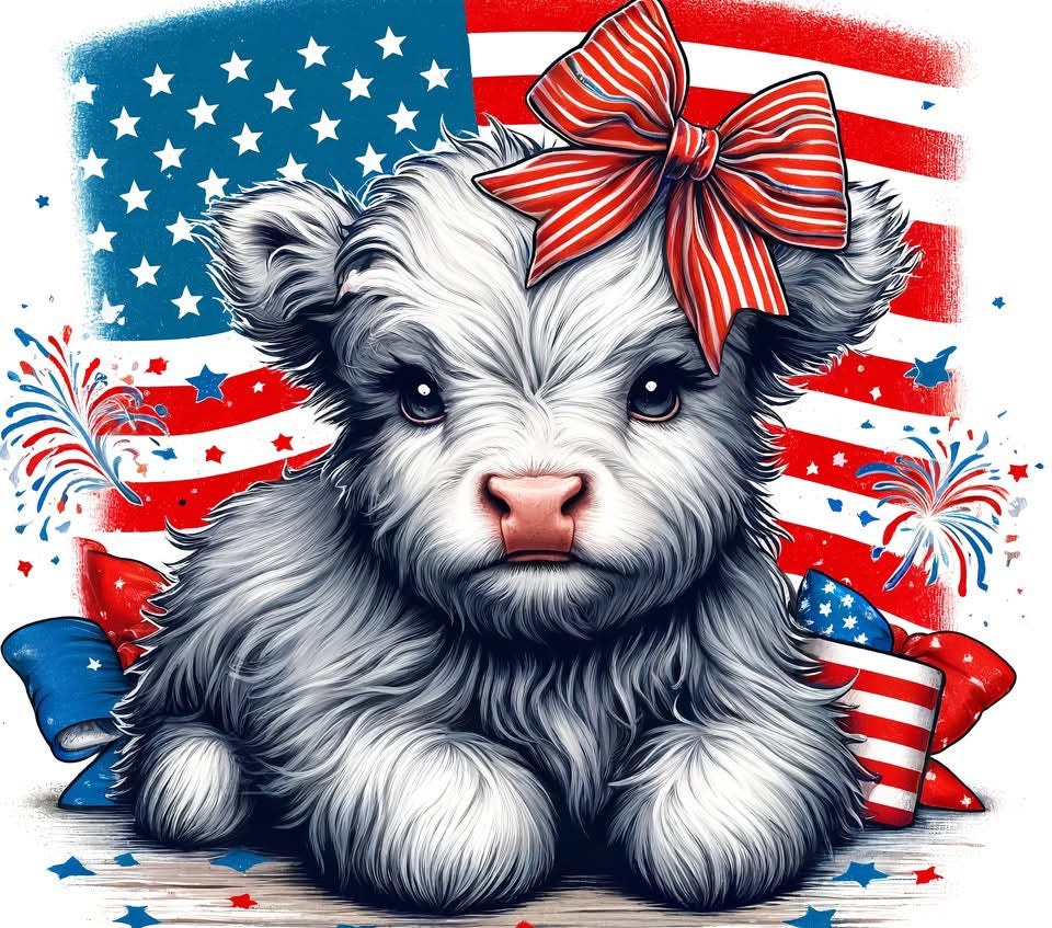 20 oz Tumbler - Highland Cow - 7