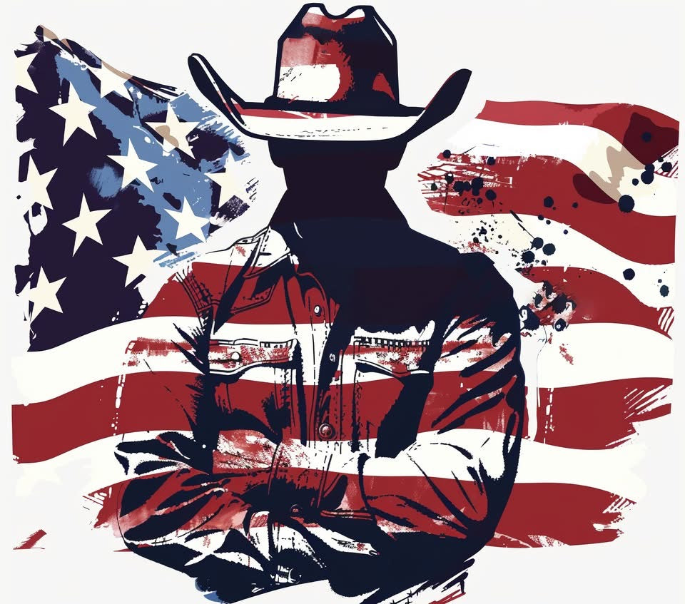 20 oz Tumbler - American Cowboy - 2