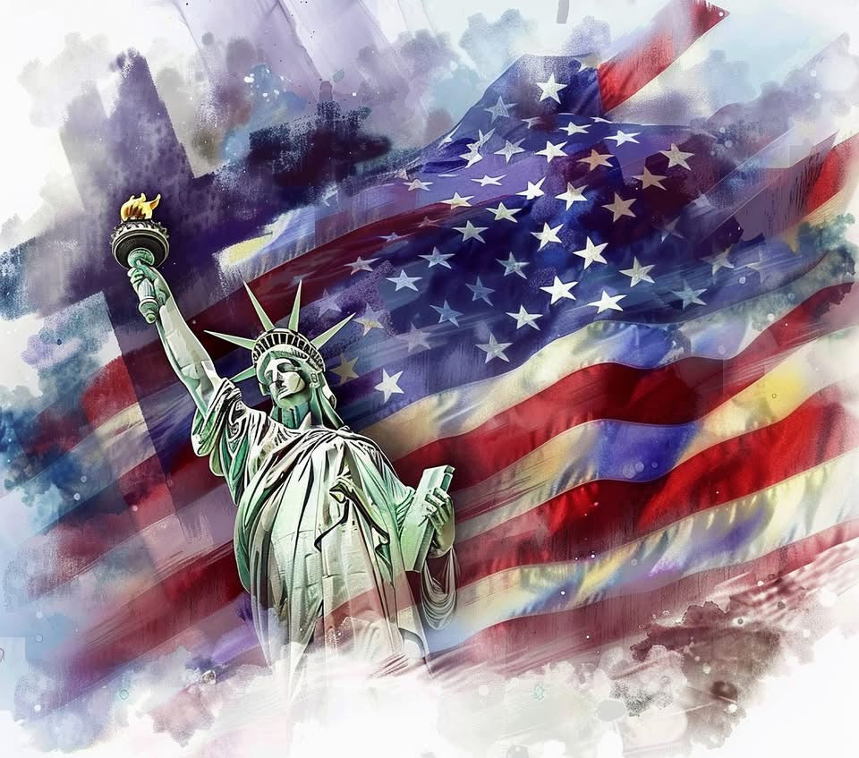 20 oz Tumbler - Lady Liberty