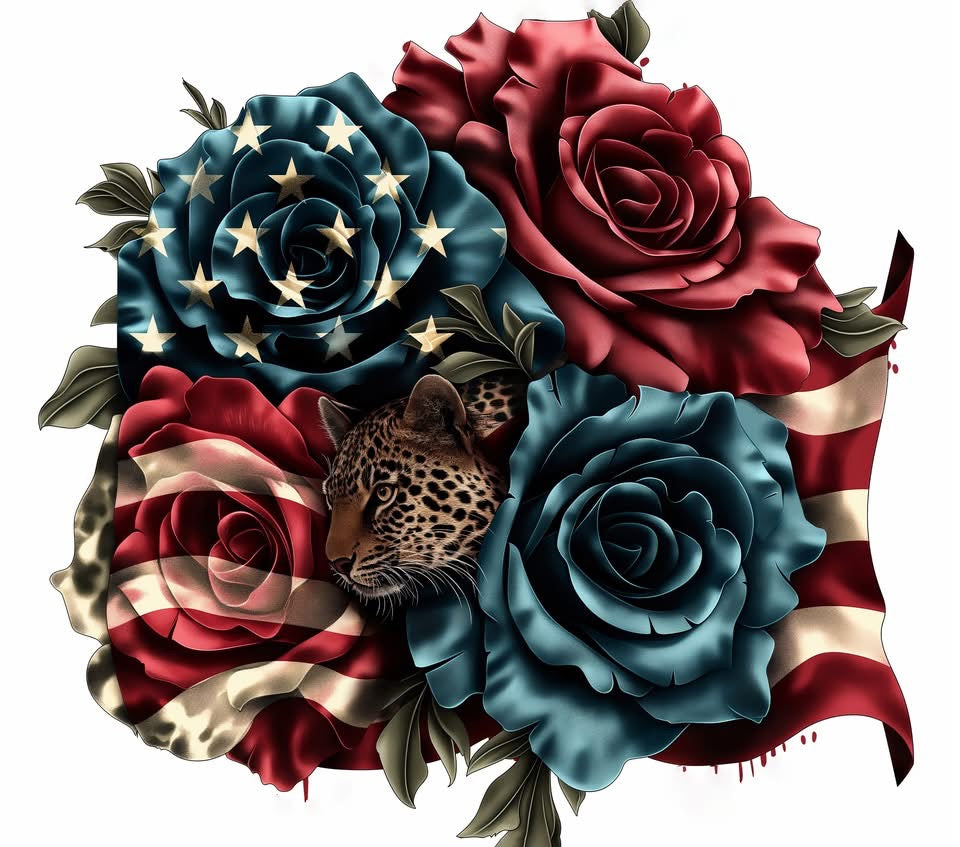 20 oz Tumbler - American Cheetah