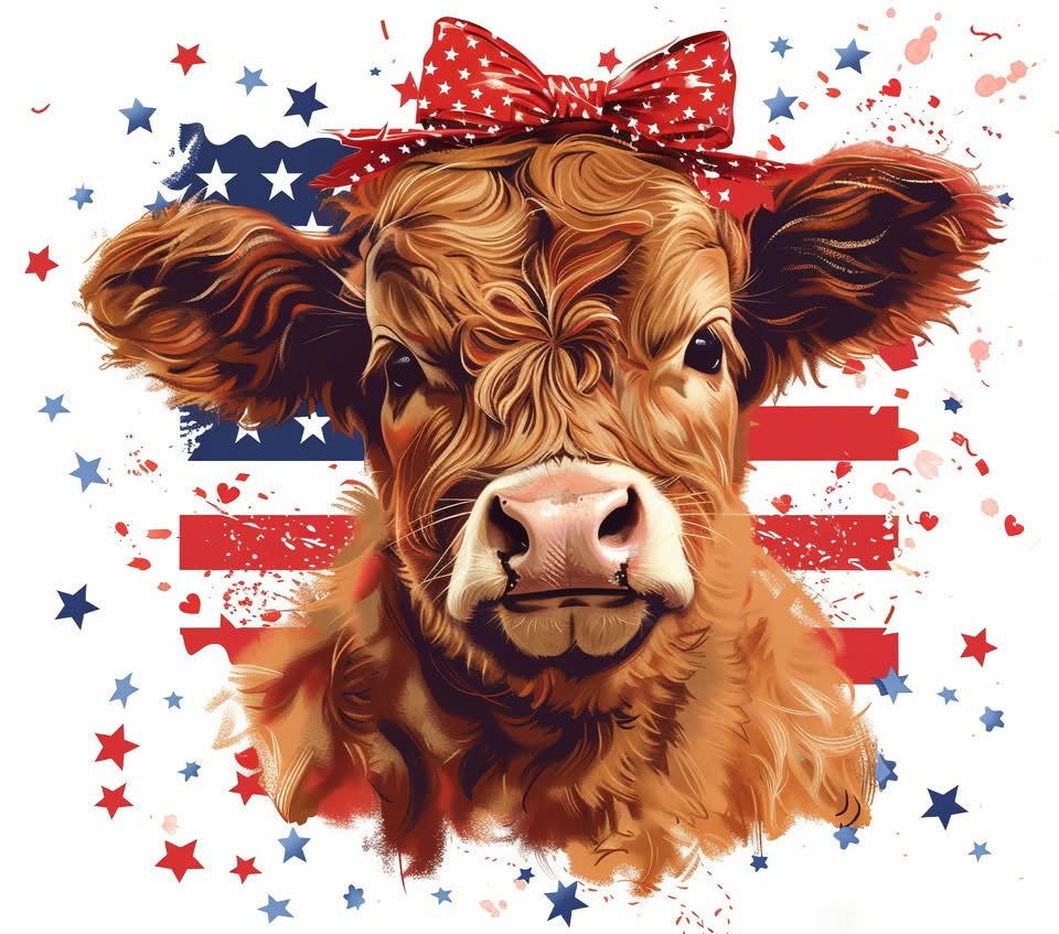 20 oz Tumbler - Highland Cow - 4