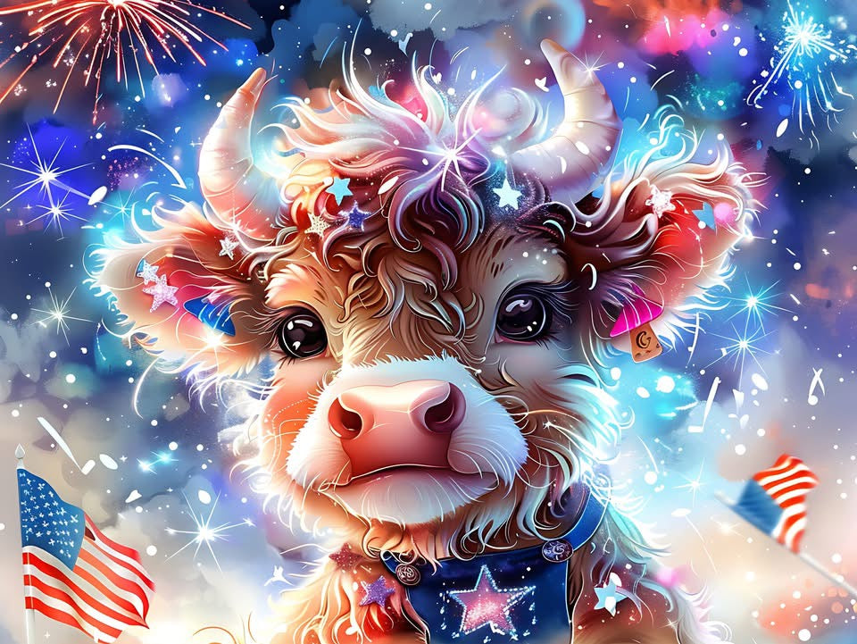 20 oz Tumbler - Highland Cow - 2