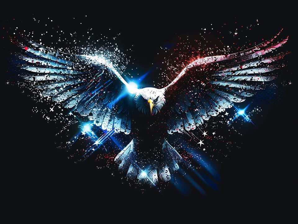 20 oz Tumbler - American Eagle - 1