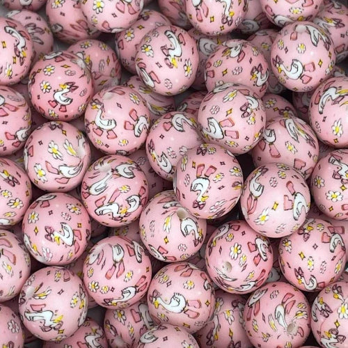 P701 FLORAL GOOSE 15MM PRINT (1ct)