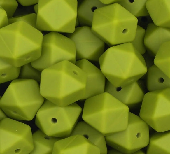 14MM HEXAGON CROCODILE #19 (1ct)