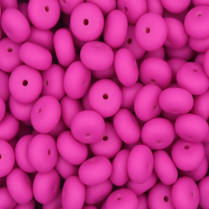 14MM ABACUS BEAD VERY BERRY #35