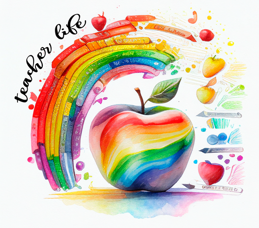 TEACHER LIFE ~ 20 oz TUMBLER