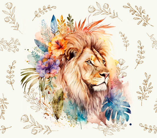 LION AND FEATHERS ~ 20 oz TUMBLER