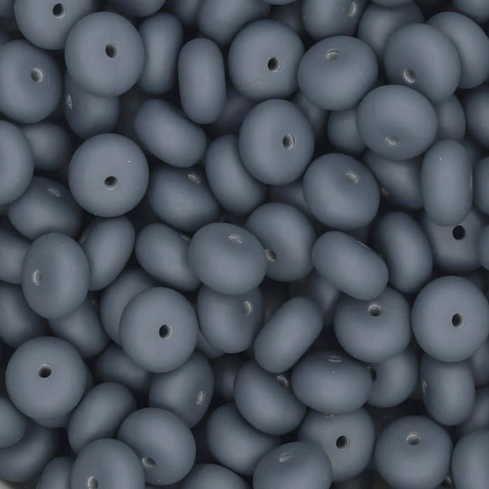 14MM ABACUS BEAD STEEL #10