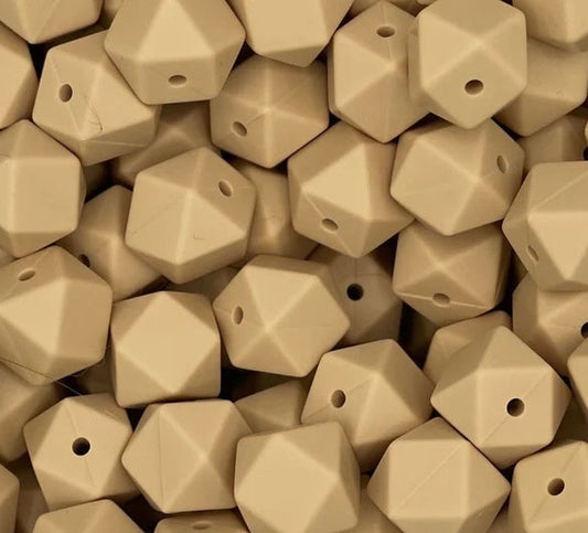 14MM HEXAGON CARAMEL #11 (1ct)
