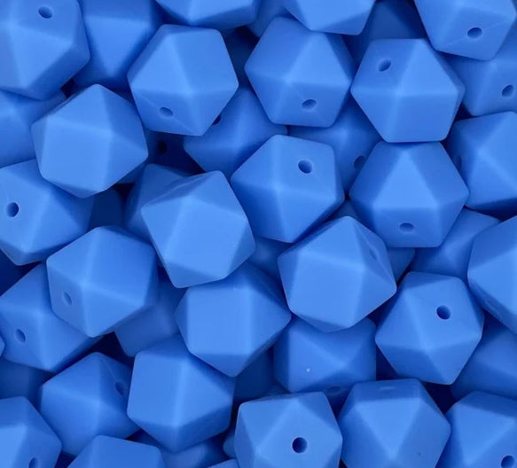 14MM HEXAGON CORNFLOWER #15 (1ct)