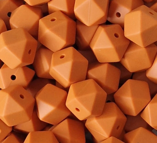 14MM HEXAGON GINGER #73 (1ct)
