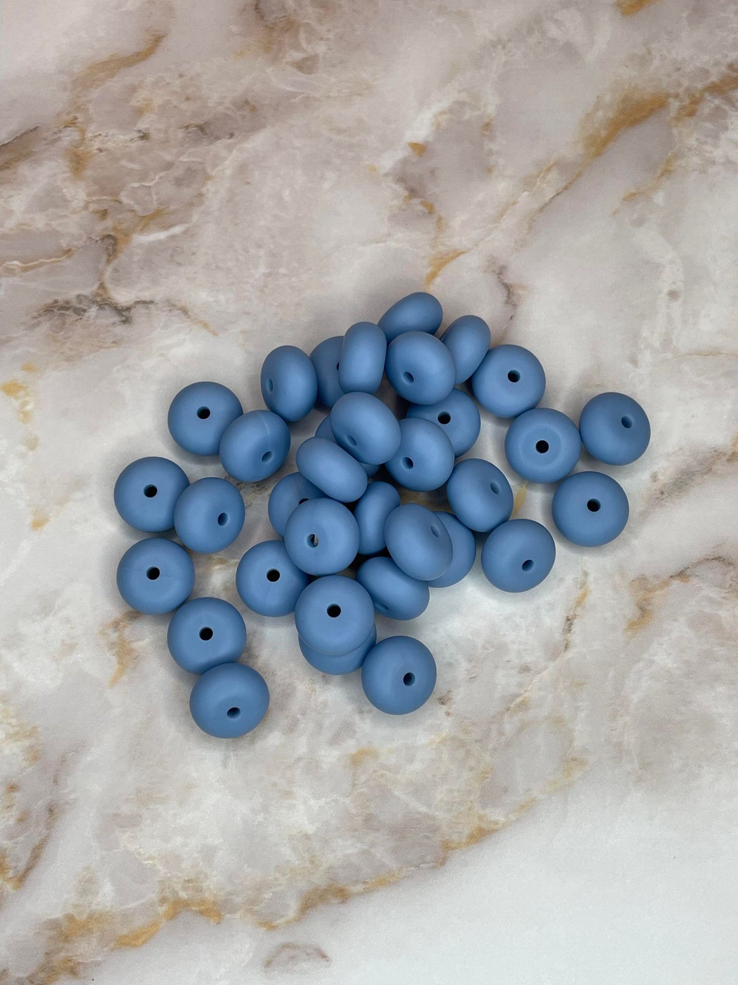 14MM ABACUS BEAD FADED DENIM #96