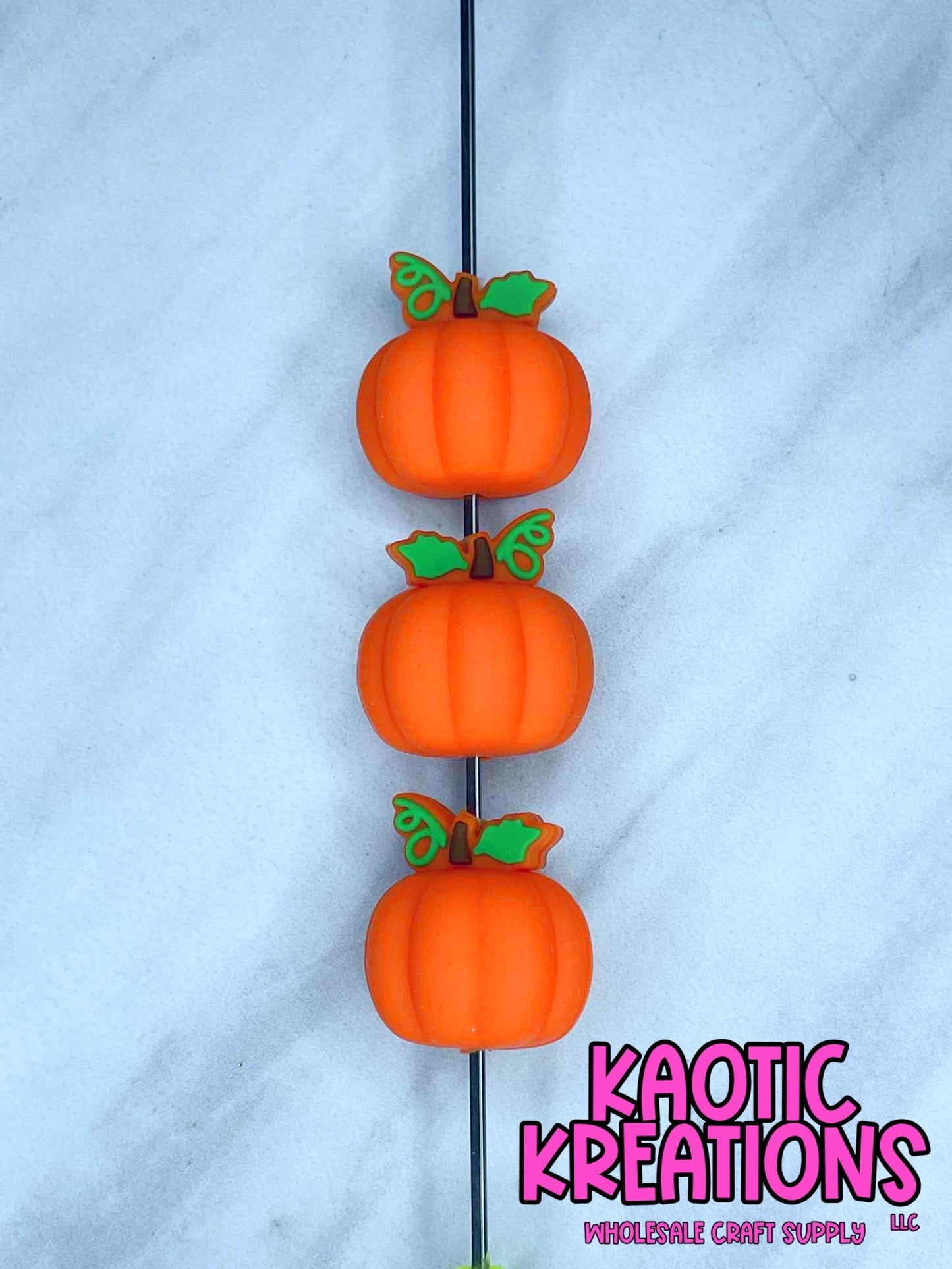 3D PUMPKIN SILICONE FOCAL D37 (1ct)
