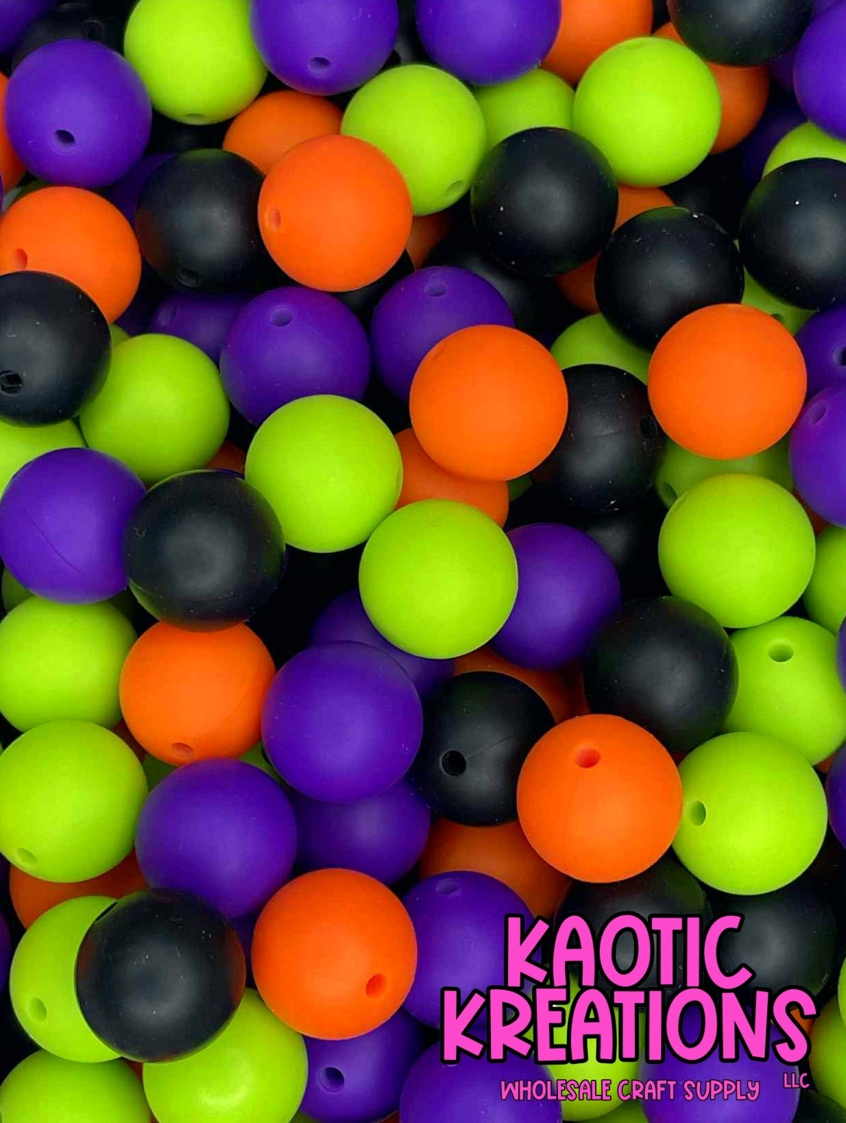 SOLID SILICONE BEAD MIX S11 (40ct)