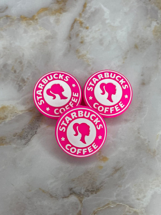 PINK GIRL STARBUCKS COFFEE SILICONE FOCAL D112 (1ct)