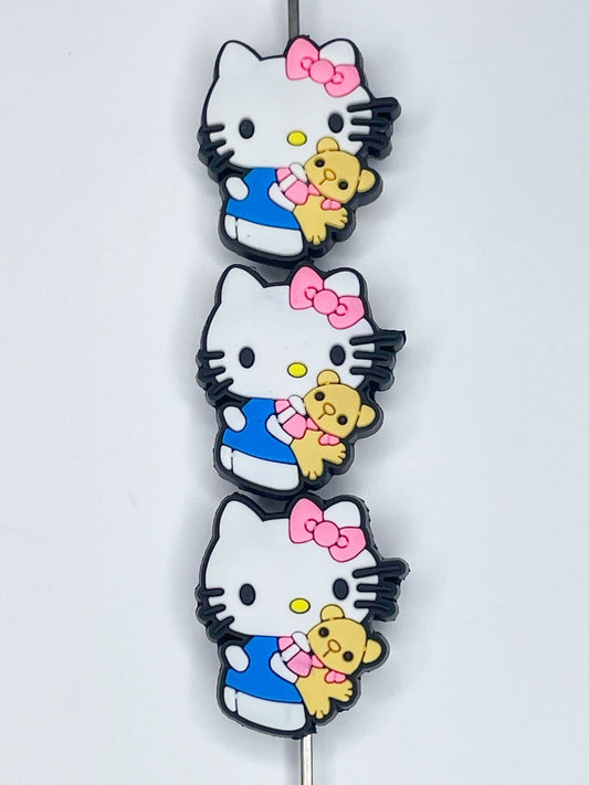 KITTY TEDDY BEAR SILICONE FOCAL D76 (1ct)