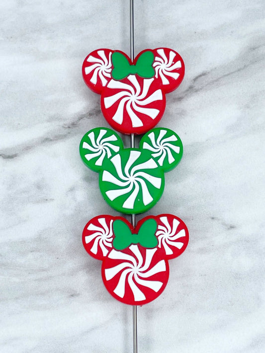 PEPPERMINT MOUSE SILICONE FOCAL (1ct)
