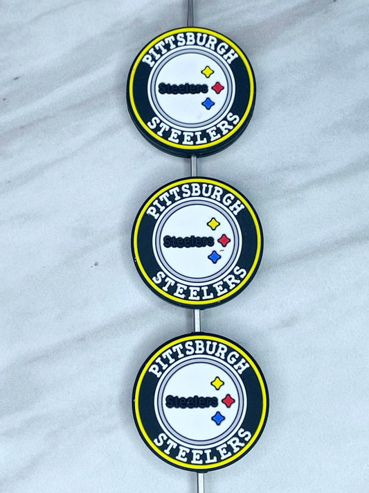 STEELERS ROUND SILICONE FOCAL D32 (1ct)