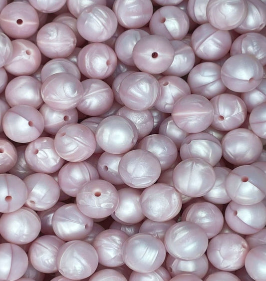 #53 PINK QUARTZ MARBLE 15MM SOLID (1ct)