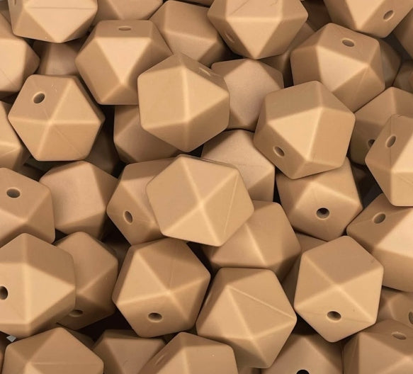 14MM HEXAGON HAZELNUT #77 (1ct)