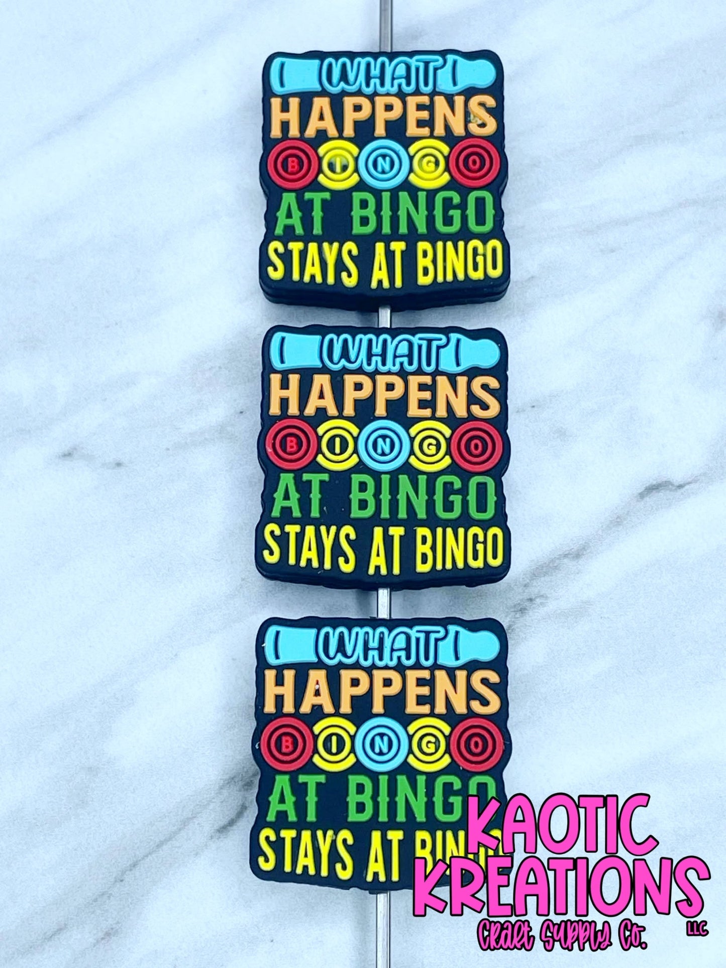 WHAT HAPPENS AT BINGO SILICONE FOCAL D168 (1ct)