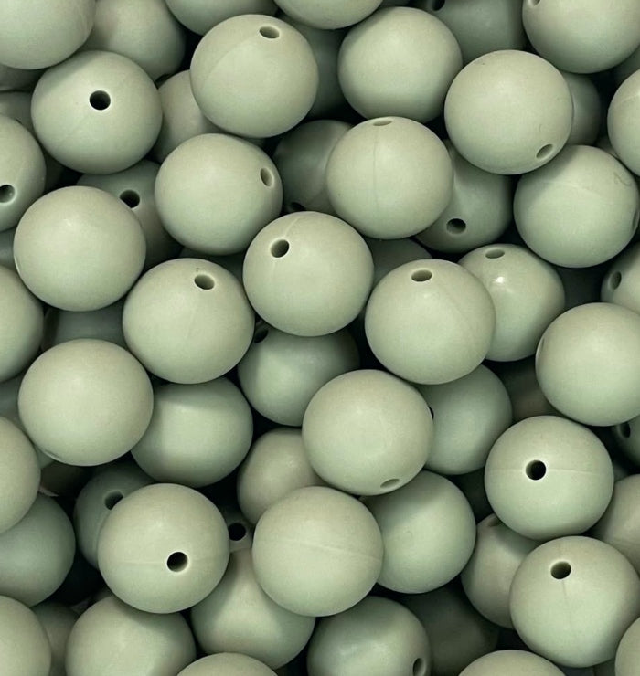 #233 GLACIAL GREEN 15MM SOLID (1ct)