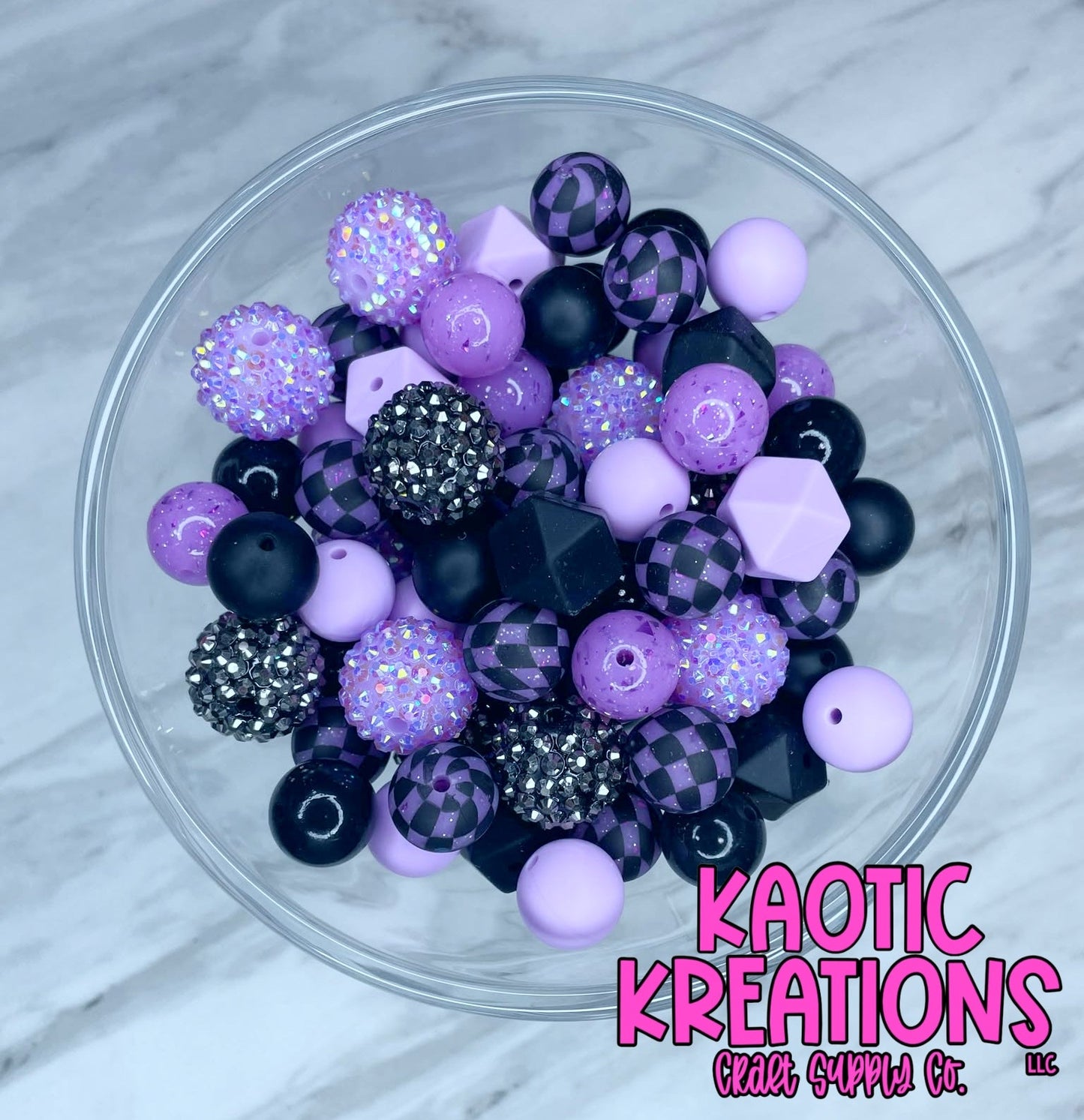 *KAELANN'S KREATION* MEET ME AT THE TRACK BEAD MIX #6 (50ct)