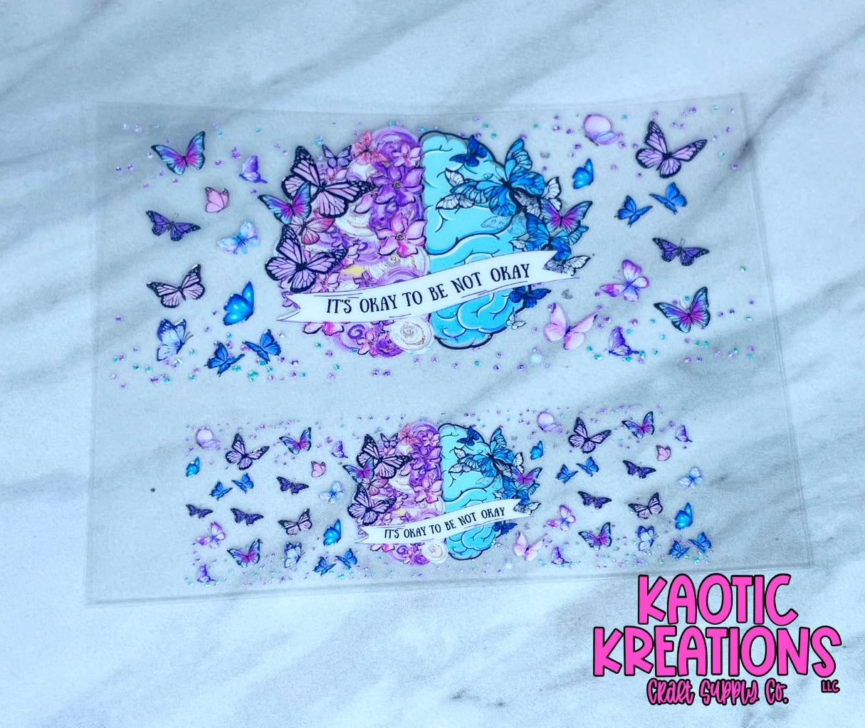 UV DTF MINI TUMBLER KEYCHAIN 2SK-582 WRAP T31 (1ct)