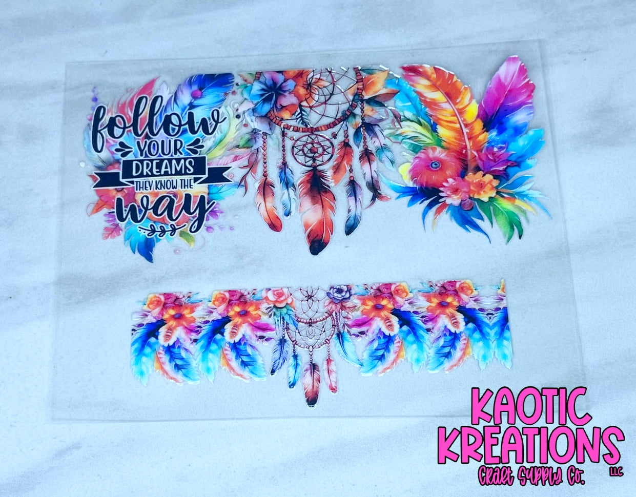 UV DTF MINI TUMBLER KEYCHAIN 2SK-271 WRAP T29 (1ct)