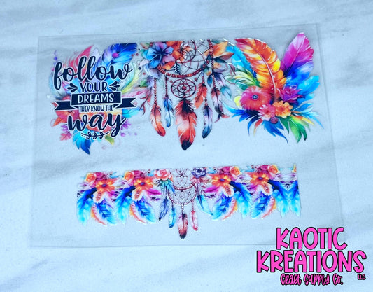 UV DTF MINI TUMBLER KEYCHAIN 2SK-271 WRAP T29 (1ct)