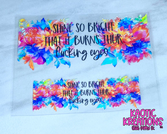 UV DTF MINI TUMBLER KEYCHAIN 2SK-683 WRAP T25 (1ct)