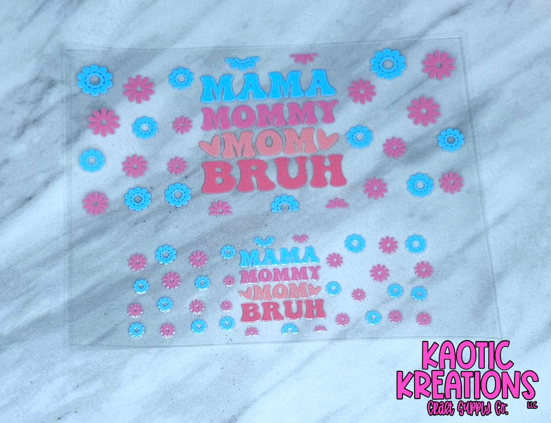 UV DTF MINI TUMBLER KEYCHAIN 3SK-001 WRAP T44 (1ct)