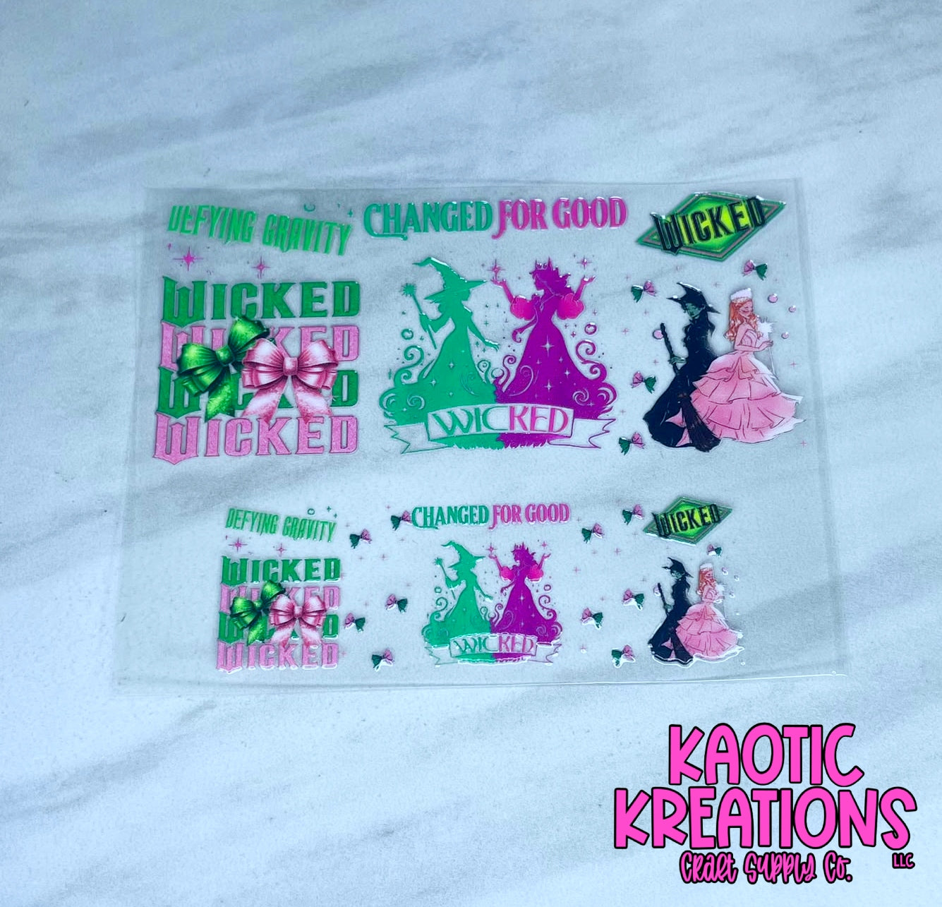 UV DTF MINI TUMBLER KEYCHAIN SK-215 WRAP T53 (1ct)