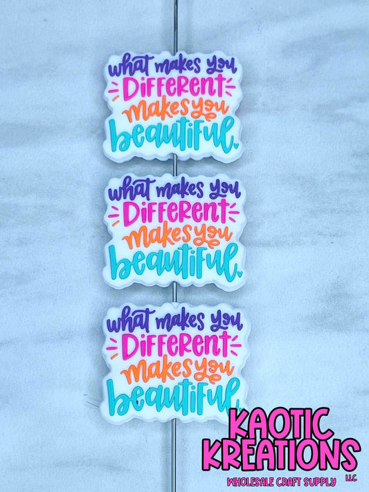 WHAT MAKES YOU DIFFERENT SILICONE FOCAL D163 (1ct)