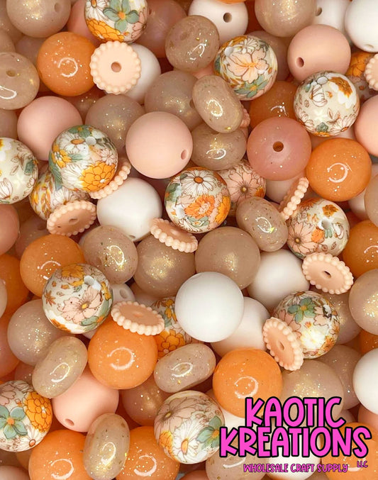 *KAELANN'S KREATION* SILICONE BEAD MIX #13 (38ct)