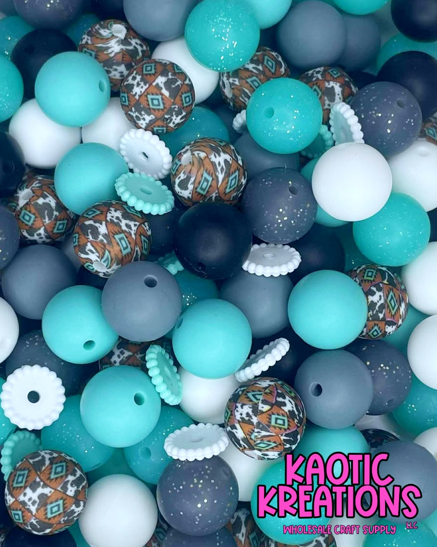 *KAELANN'S KREATION* SILICONE BEAD MIX #10 (36ct)